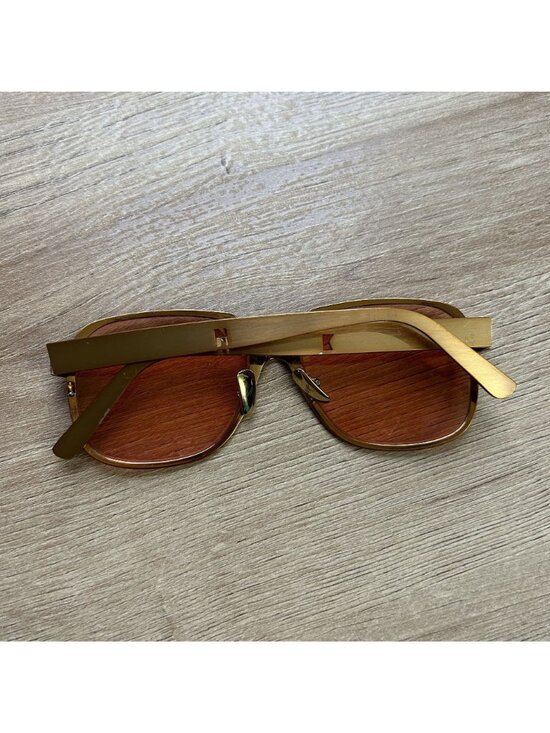 Nessy Khem Dennis Never Dies Brown Classic Square Sunglasses main image 4